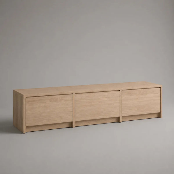 Mobile Porta TV Effetto Rovere con 3 Ante